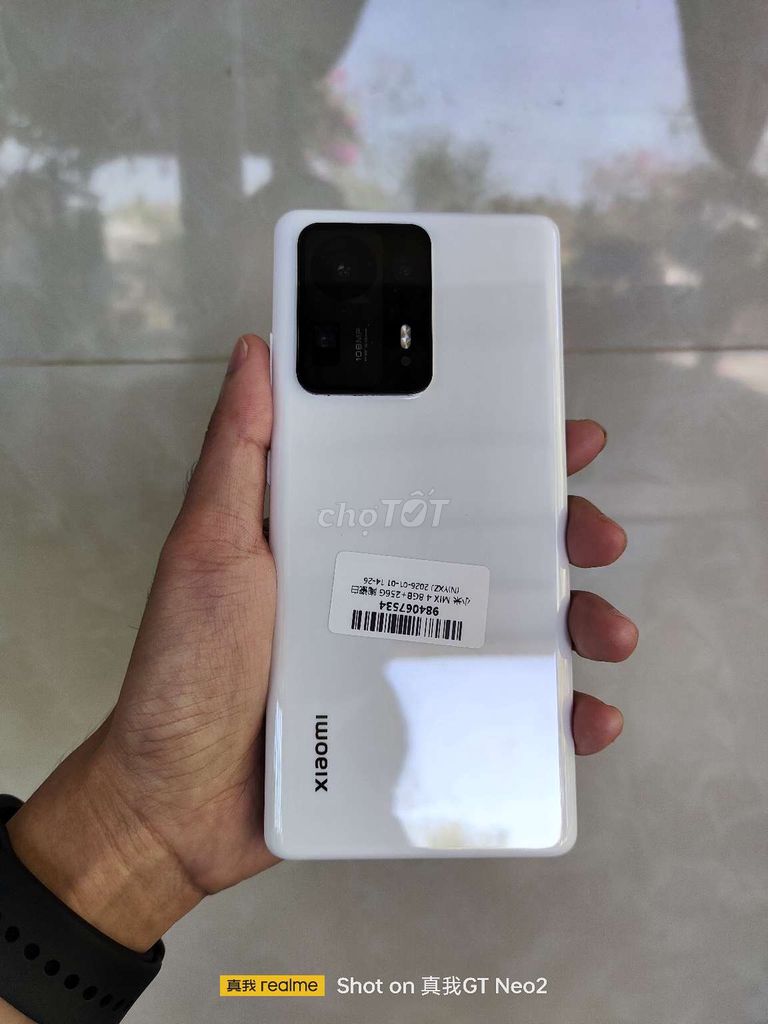 Xiaomi Mimix 4 256GB Trắng. Mua bán Điện thoại tại Thành phố Vĩnh Long Vĩnh Long được đăng bởi Mr Phone hình 1