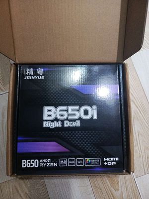 Main b650i itx, ram 2x8gb 6000 cl36, có card wifi