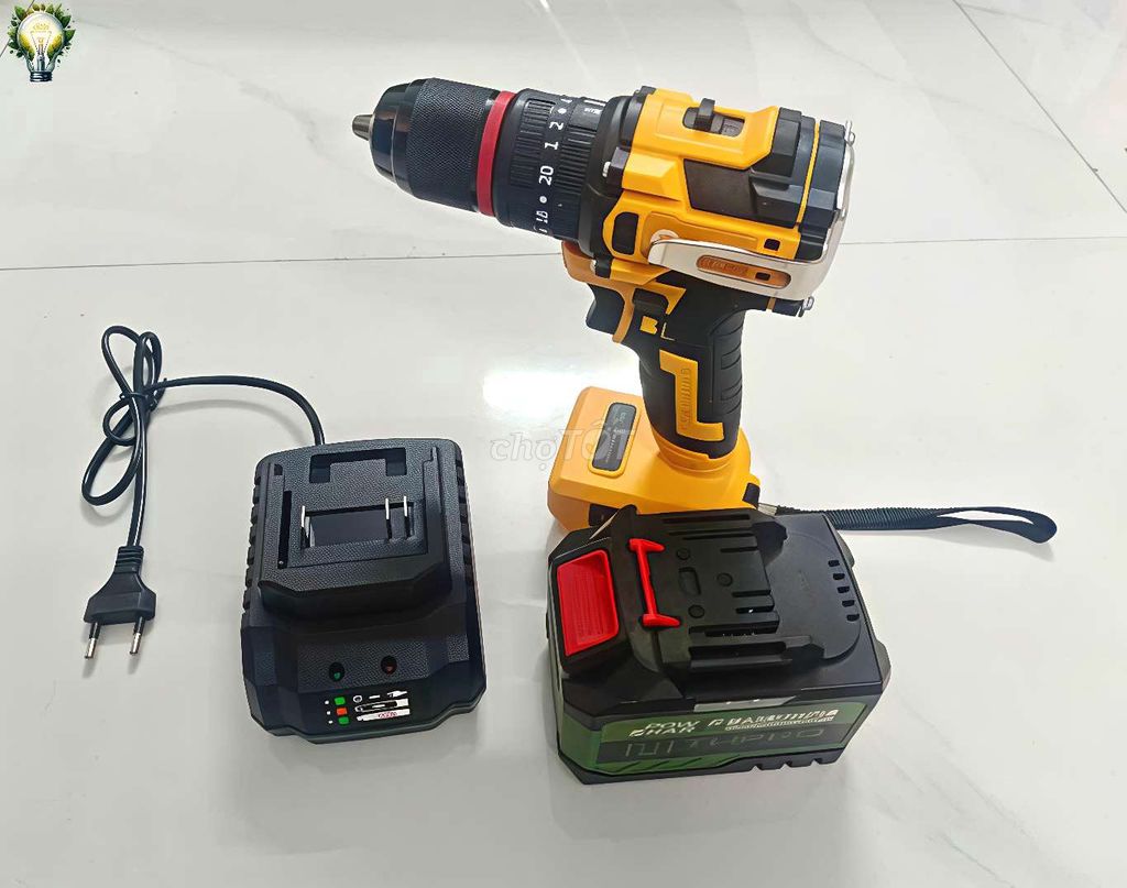 Máy khoan pin Vàng, Đen. Mua bán Đồ chuyên dụng, Giống nuôi trồng tại Thành phố Rạch Giá Kiên Giang được đăng bởi Nhã Đan hình 1