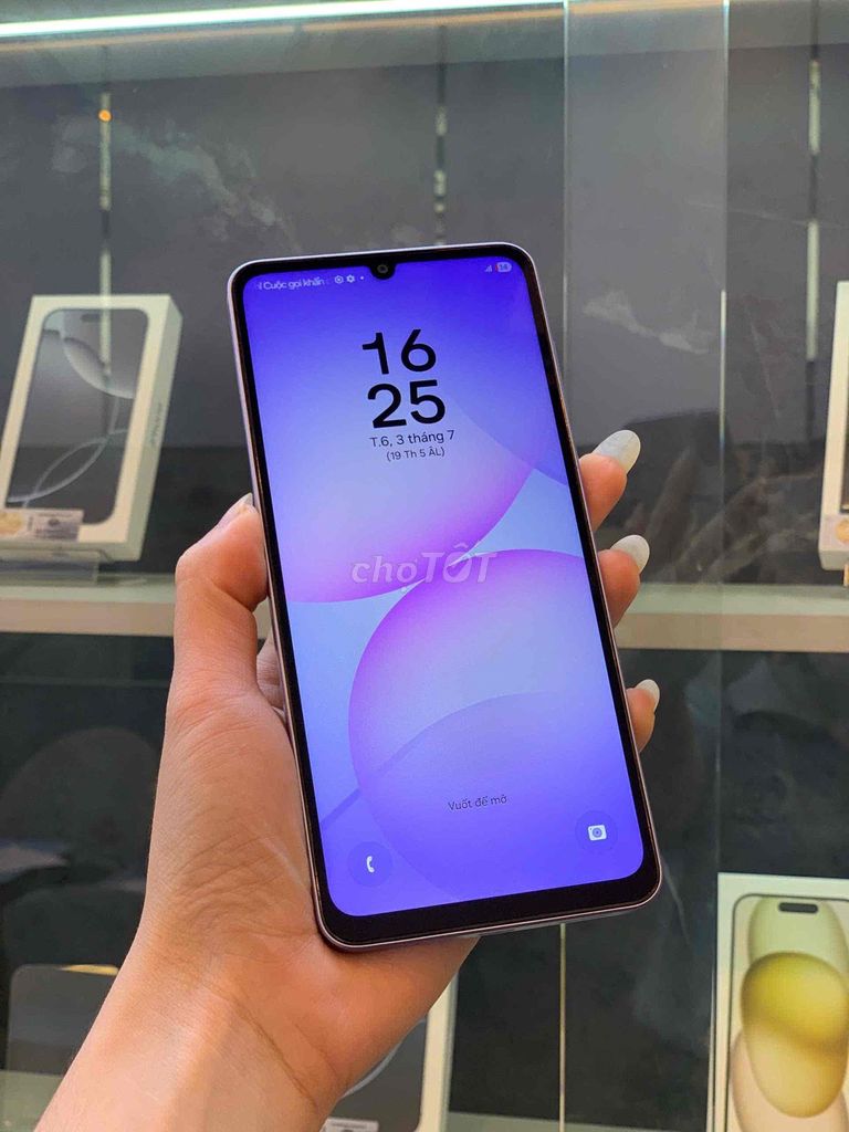 Samsung A07 128GB Tím. Mua bán Điện thoại tại Quận Ninh Kiều Cần Thơ được đăng bởi ClickPhone ClickPhone hình 1