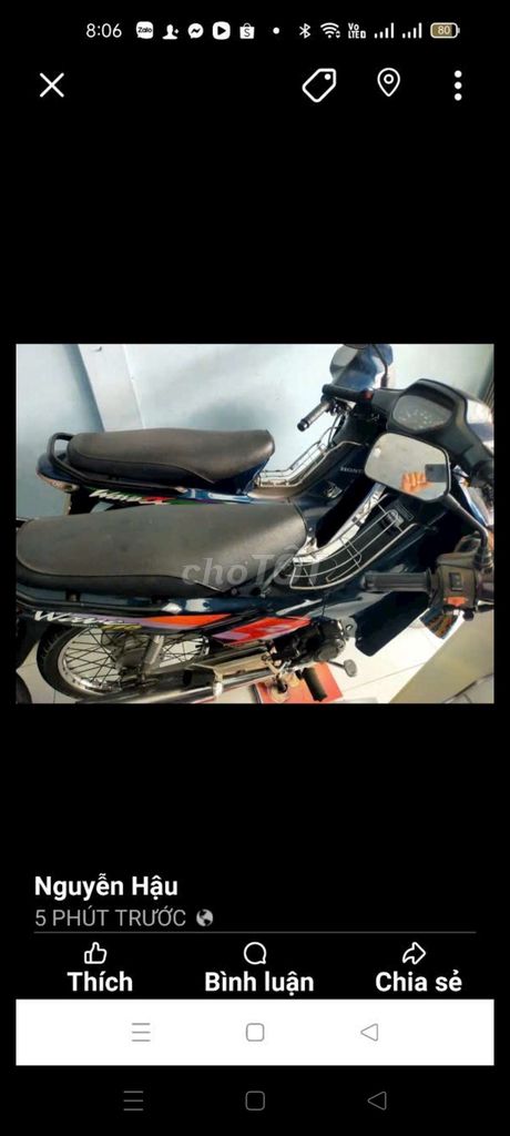 Xe wave 110 Thái Lan giá 26 tr. Mua bán Xe máy tại Huyện Chợ Mới An Giang được đăng bởi C H Xe Máy  ÚT HẬU Bán trả góp hình 4