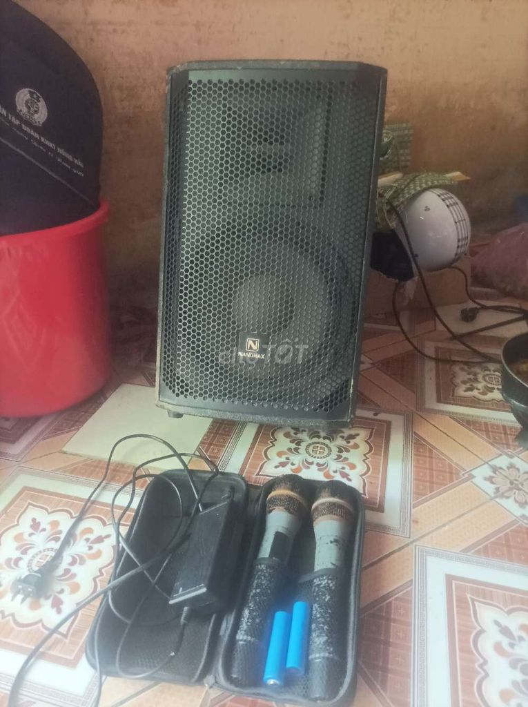 Loa kéo Nanomax S-02 Đen Bass mạnh mẽ. Mua bán Tivi, Âm thanh tại Thành phố Bắc Ninh Bắc Ninh được đăng bởi Đình Cả hình 1