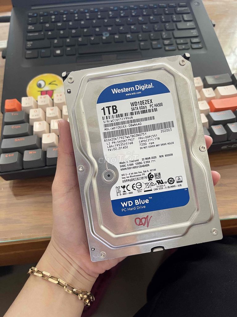 Ổ cứng HDD 1TB hàng WD sk 100