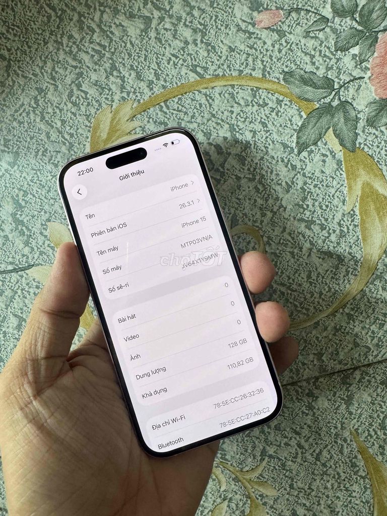 Apple iPhone 15 128GB Hồng VN/A. Mua bán Điện thoại tại Thành phố Dĩ An Bình Dương được đăng bởi nguyễn ngọc hình 1