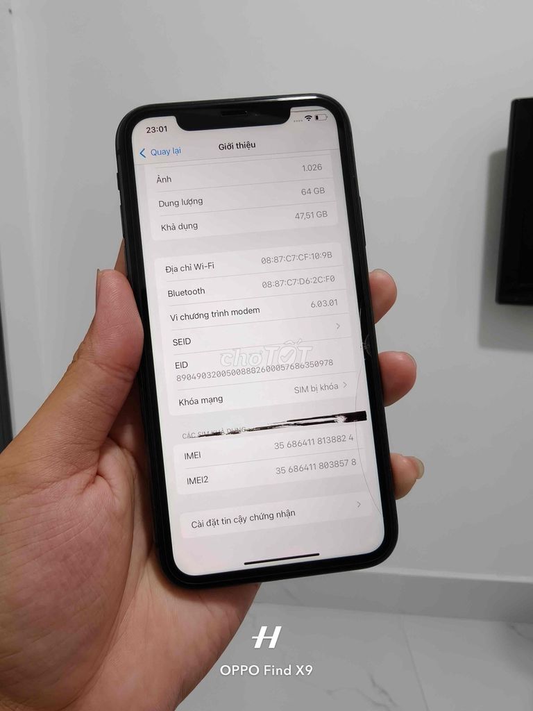 Apple iPhone 11 64GB Lock. Mua bán Điện thoại tại Thành phố Sóc Trăng Sóc Trăng được đăng bởi Tùng hình 1