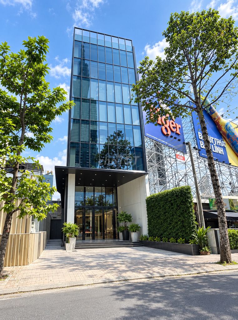 CHO THUÊ TÒA BUILDING LỚN 3100M2 ĐỐI DIỆN LANDMARK 81 BÌNH THẠNH