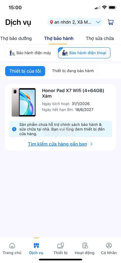 Honor Pad X7 Wifi 8,7 inch 4GB/64GB. Mua bán Máy tính bảng tại Huyện Mỏ Cày Nam Bến Tre được đăng bởi Nguyên TRẦN hình 1