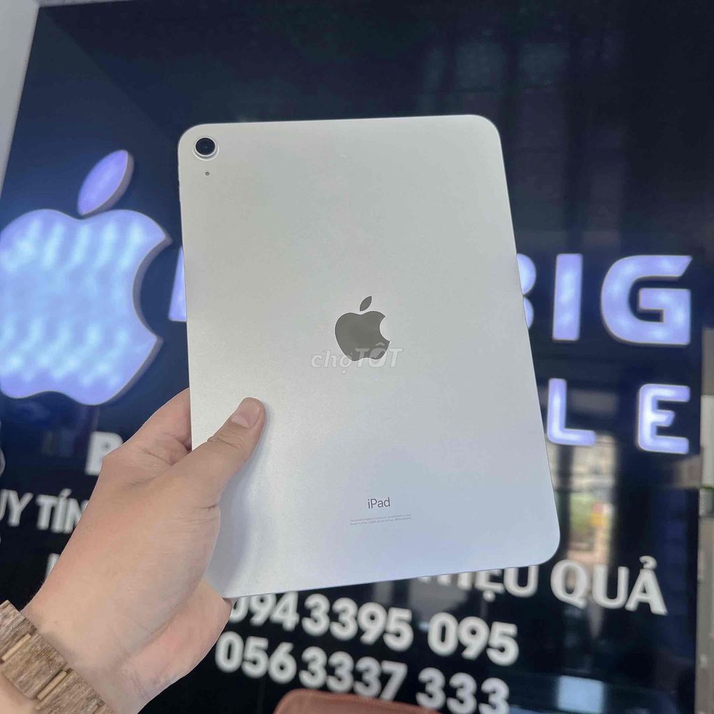 Apple iPad Gen 10 64GB Wifi Bạc 99%. Mua bán Máy tính bảng tại Thành phố Phan Thiết Bình Thuận được đăng bởi Đạt Big Apple hình 1