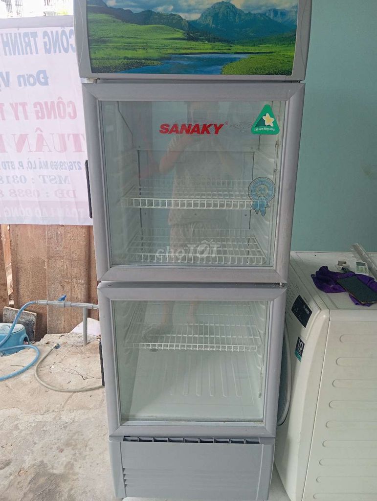 Tủ mát Sanaky Xám. Mua bán Tủ lạnh tại Quận Gò Vấp Tp Hồ Chí Minh được đăng bởi Huynhvanthanh hình 1