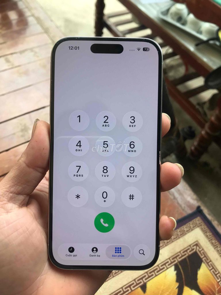 Apple iPhone 15 Pro 256GB Bạc. Mua bán Điện thoại tại Huyện Quốc Oai Hà Nội được đăng bởi Nguyễn Hoàng Trung hình 1