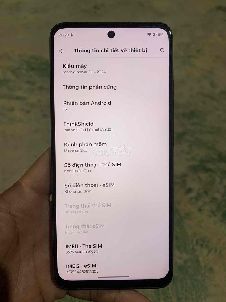Motorola Moto G Power 5G 128GB Đen. Mua bán Điện thoại tại Thành phố Buôn Ma Thuột Đắk Lắk được đăng bởi ben hình 1