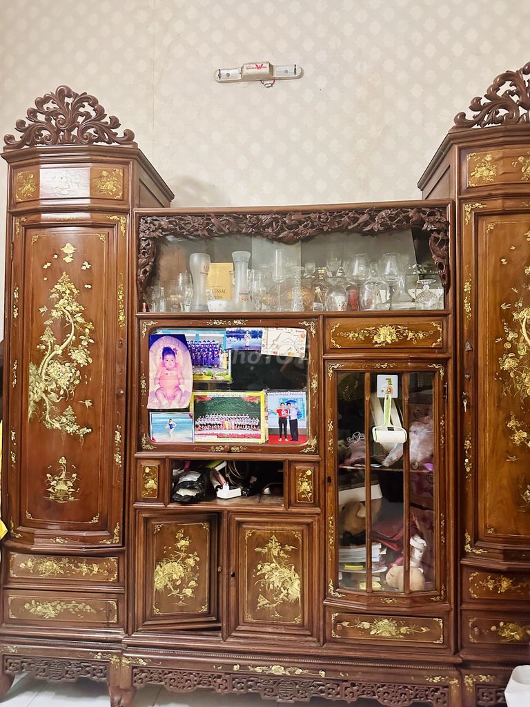 Tủ trưng bày Gỗ Nâu Đã sử dụng. Mua bán Tủ, kệ gia đình tại Quận Tân Phú Tp Hồ Chí Minh được đăng bởi Thao hình 1