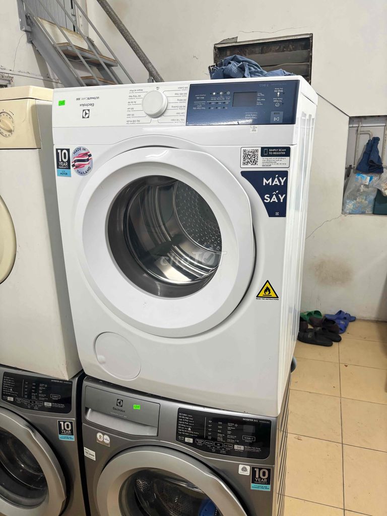 máy sấy electrolux 7,5kg mới 80%. Mua bán Máy giặt tại Quận Long Biên Hà Nội được đăng bởi Bá Hưởng hình 1