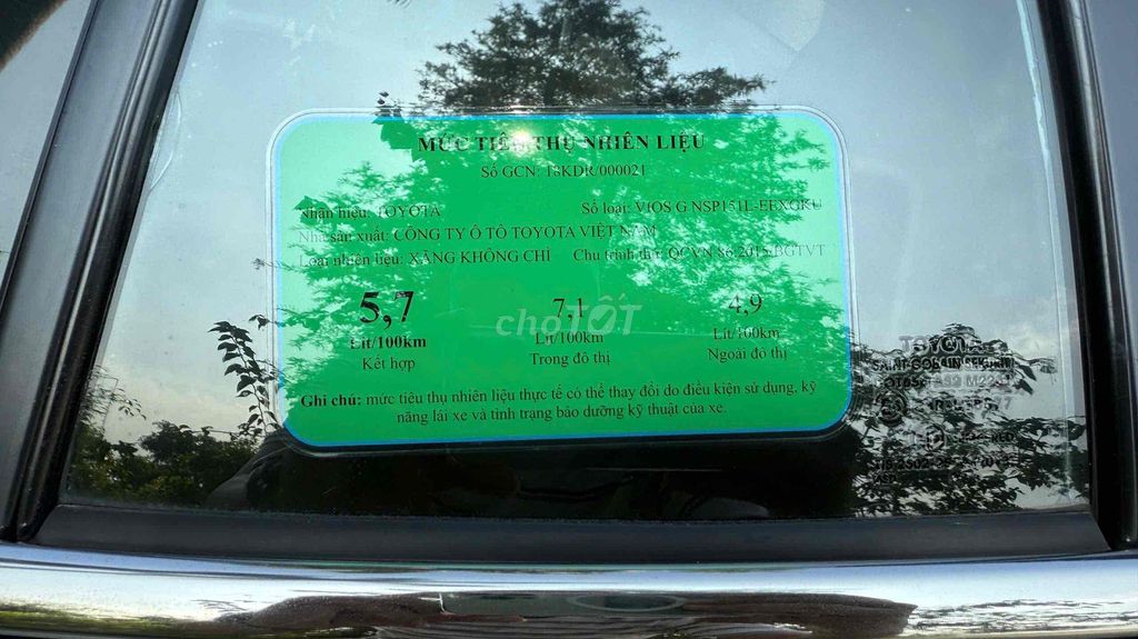 Toyota Vios G 2019 zin đẹp hỗ trợ bank. Mua bán Ô tô tại Huyện An Lão Hải Phòng được đăng bởi anh hình 9