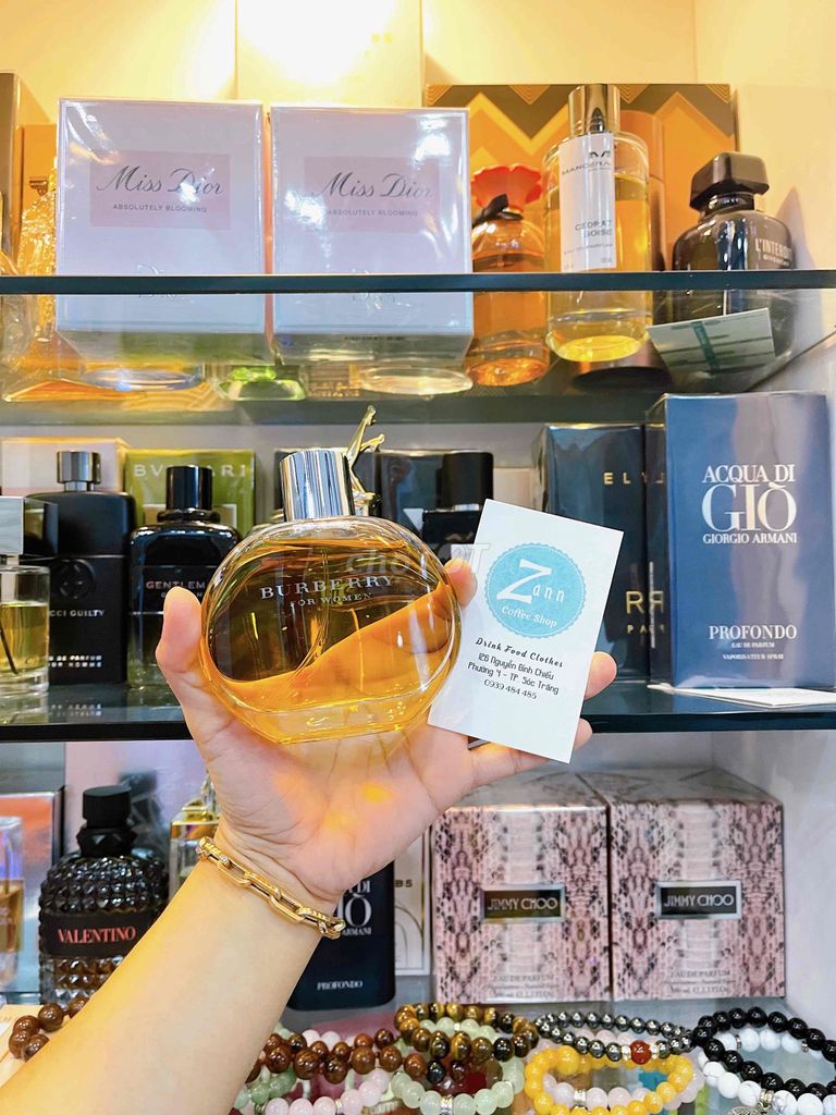 Nước hoa Burberry Nữ 10ml. Mua bán Nước hoa tại Thành phố Sóc Trăng Sóc Trăng được đăng bởi Zann Coffee Shop hình 1