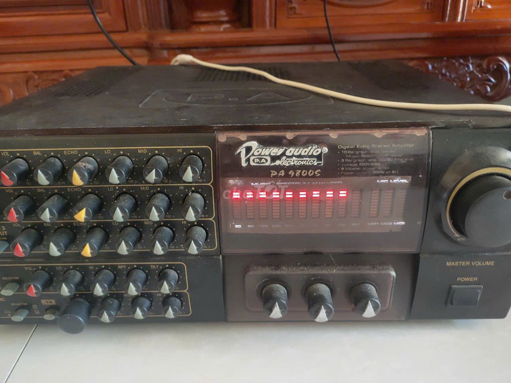 Amply Power Audio PA 9800 Đen. Mua bán Tivi, Âm thanh tại Thành phố Cà Mau Cà Mau được đăng bởi Mai Nguyen hình 1