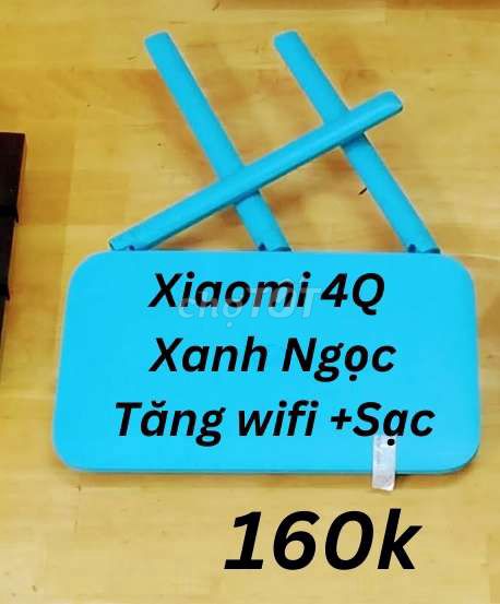 Router xiaomi 4Q xanh ngọc bản hiếm dùng app+ sạc