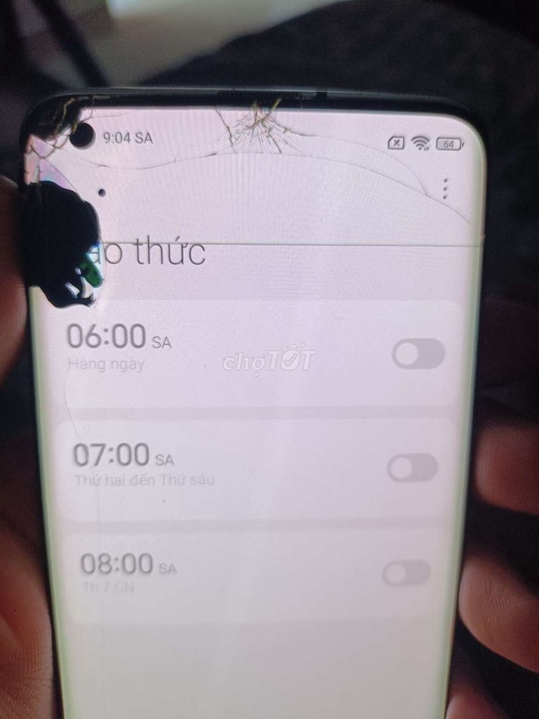 Mi 10S 12/256 đốm màn, sọc ngang nhẹ như ảnh. Mua bán Điện thoại tại Huyện Hòa Vang Đà Nẵng được đăng bởi Hoà hình 1
