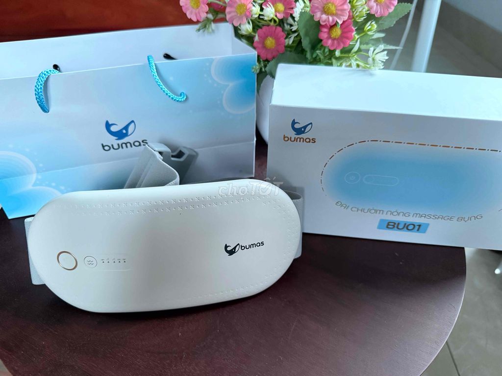 Máy massage chườm nóng Bumas BU01 Trắng Mới. Mua bán Nội thất, đồ gia dụng khác tại Huyện An Dương Hải Phòng được đăng bởi tran van hai hình 1