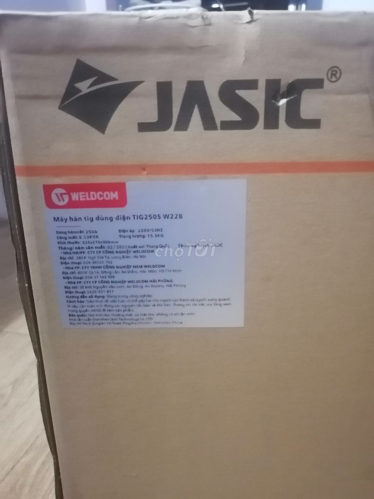 Máy hàn TIG Jasic TIG 250S W228 Mới. Mua bán Đồ chuyên dụng, Giống nuôi trồng tại Thành phố Biên Hòa Đồng Nai được đăng bởi huu quy hình 1