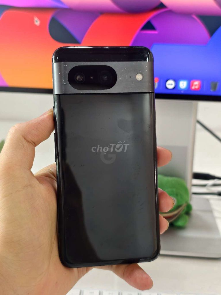 Google Pixel 8 Đen Quốc Tế - Zin nguyên bản. Mua bán Điện thoại tại Quận Liên Chiểu Đà Nẵng được đăng bởi Minh Hiệp CócXanhMobile hình 1
