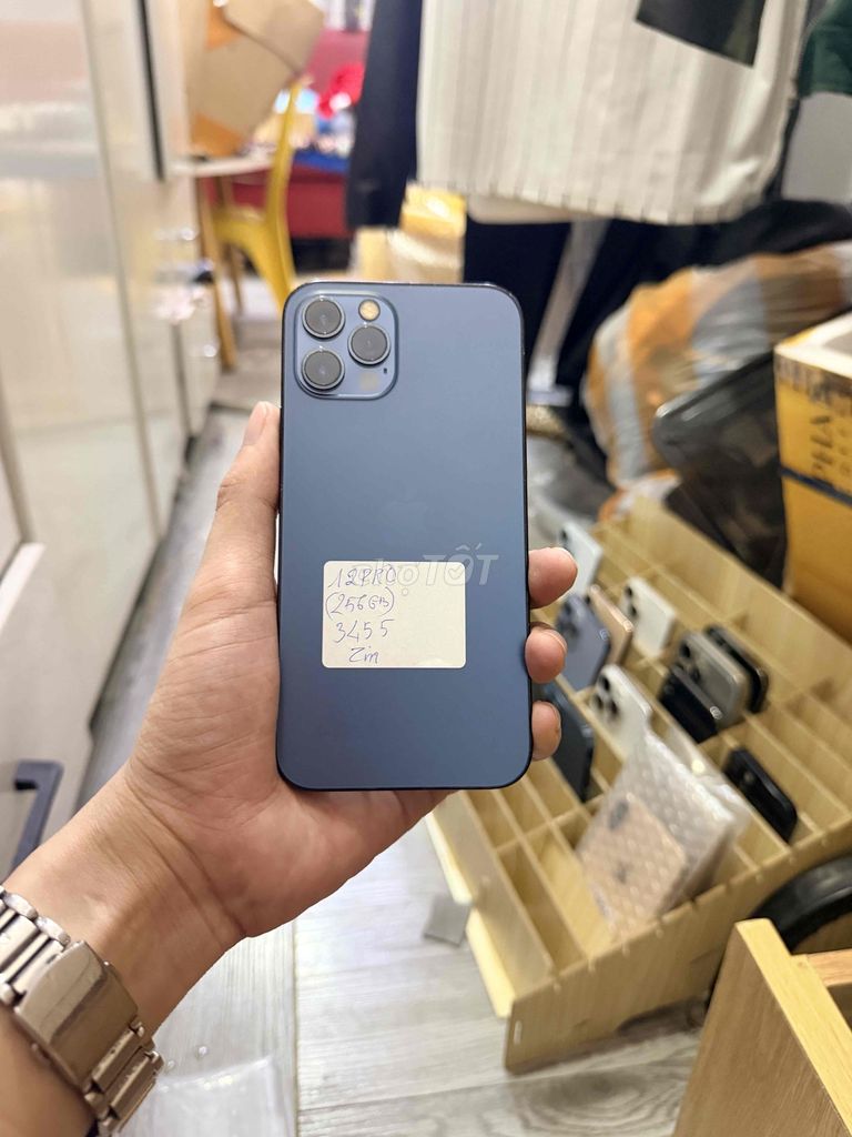 Apple iPhone 12 Pro  256GB máy zin. Mua bán Điện thoại tại Quận Hải Châu Đà Nẵng được đăng bởi Hoàng Táo 273 Nguyễn Hoàng hình 1