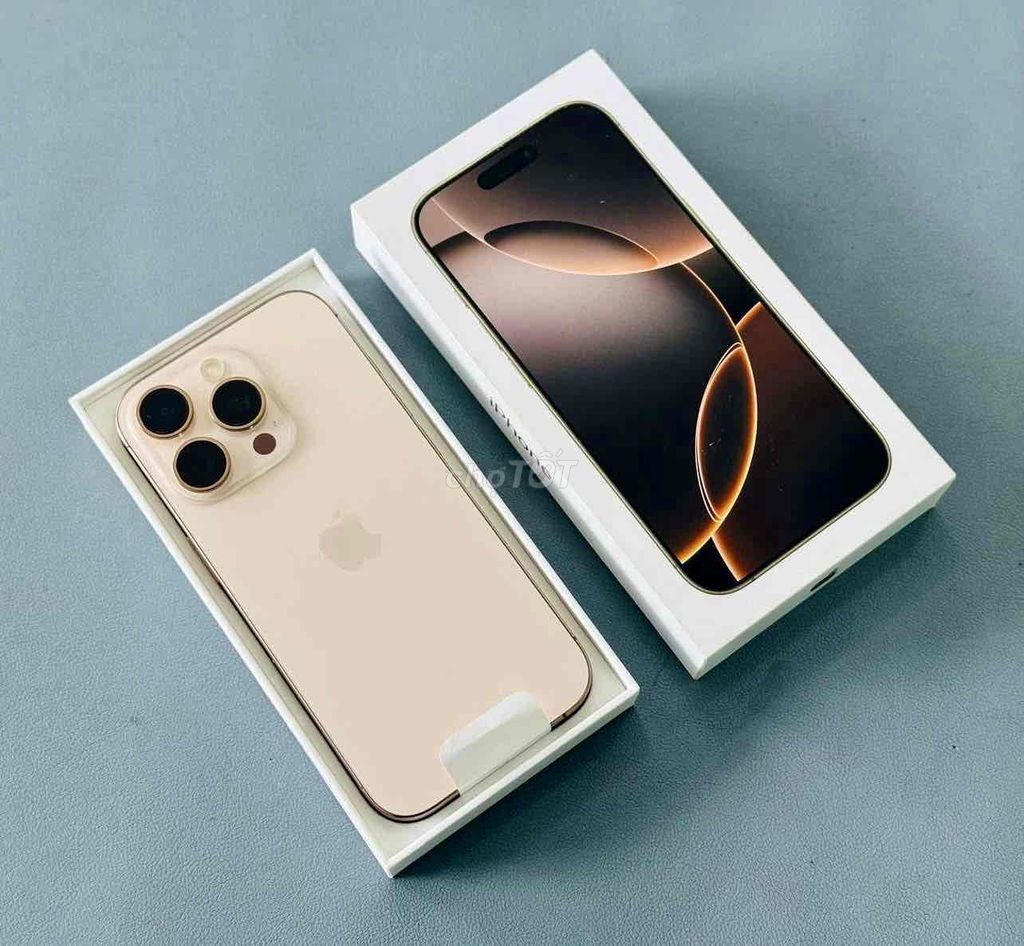 iPhone 16 Pro 256GB TITAN Sa Mạc FULLBOX BH 2026. Mua bán Điện thoại tại Quận Thanh Xuân Hà Nội được đăng bởi Nguyễn Huy Dũng hình 1