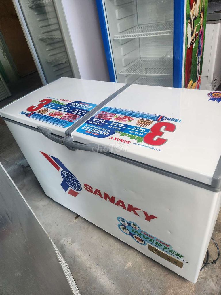 Tủ đông Sanaky Inverter Trắng. Mua bán Tủ lạnh tại Quận Tân Phú Tp Hồ Chí Minh được đăng bởi mai hình 1