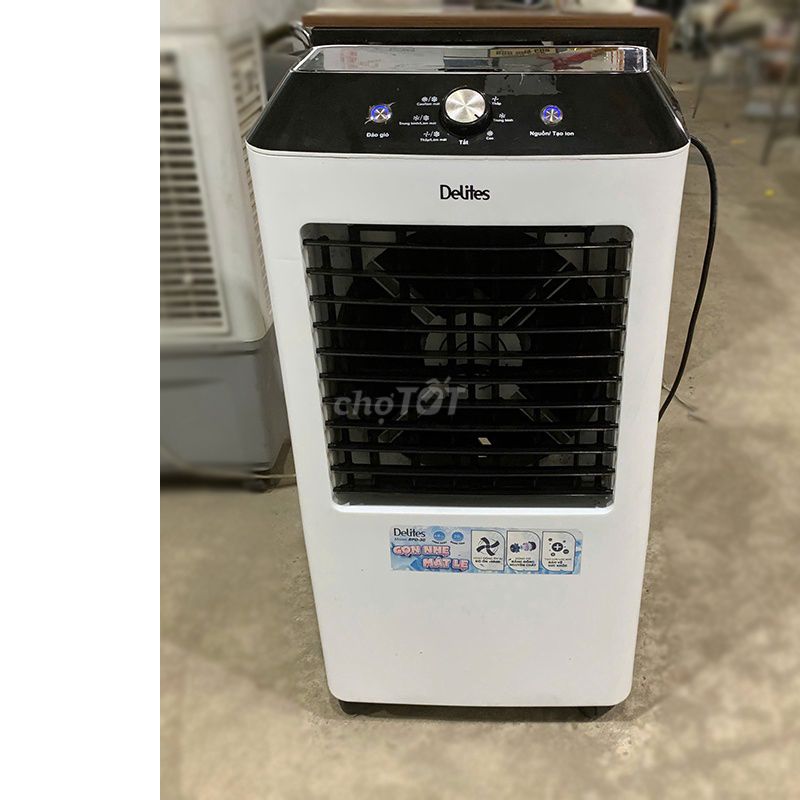 Quạt Điều Hòa Delites Trắng Cũ Còn Mới 90%. Mua bán Quạt tại Quận Tân Bình Tp Hồ Chí Minh được đăng bởi Hiếu Nội Thất Thanh Lý Online  hình 1