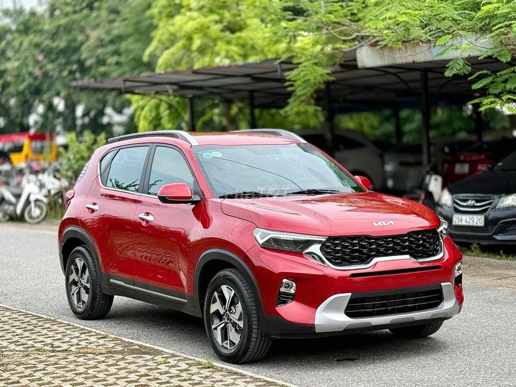 Kia Sonet Luxury 1.5 AT màu đỏ - 10.000km. Mua bán Ô tô tại Quận Cầu Giấy Hà Nội được đăng bởi Auto 6666 hình 3