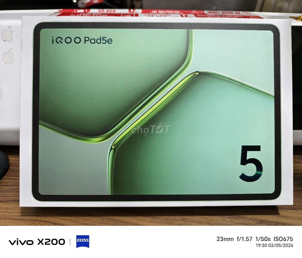 iQOO Pad5e Xanh lá 8GB/256GB. Mua bán Máy tính bảng tại Thành phố Thủ Dầu Một Bình Dương được đăng bởi Bùi Văn Kỷ hình 1