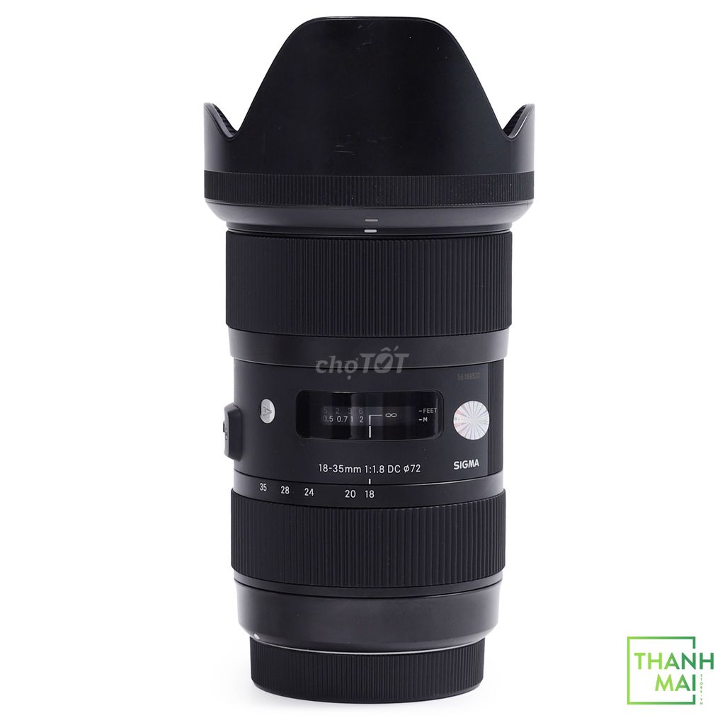 Ống kính Sigma 18-35mm f/1.8 DC HSM Art For Canon. Mua bán Máy ảnh, Máy quay tại Quận Tân Bình Tp Hồ Chí Minh được đăng bởi Thanh hình 1