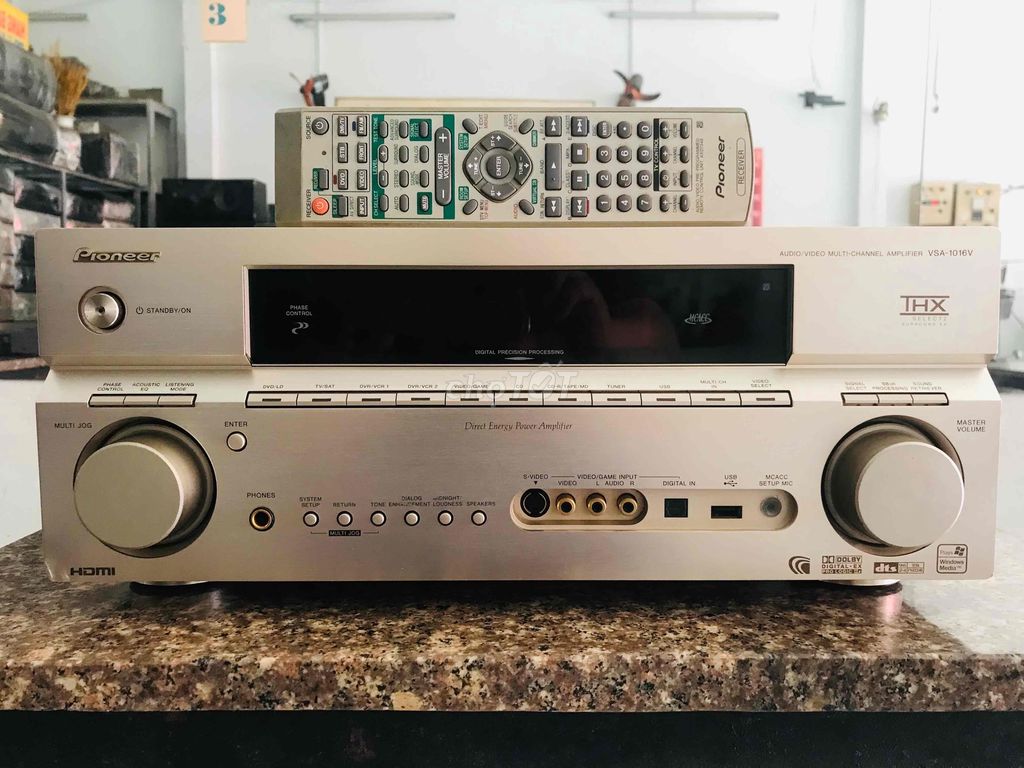 Amply Pioneer VSA-1016V cs-335w chạy 14 sò Sanken. Mua bán Tivi, Âm thanh tại Quận 12 Tp Hồ Chí Minh được đăng bởi Thao Đặng hình 1