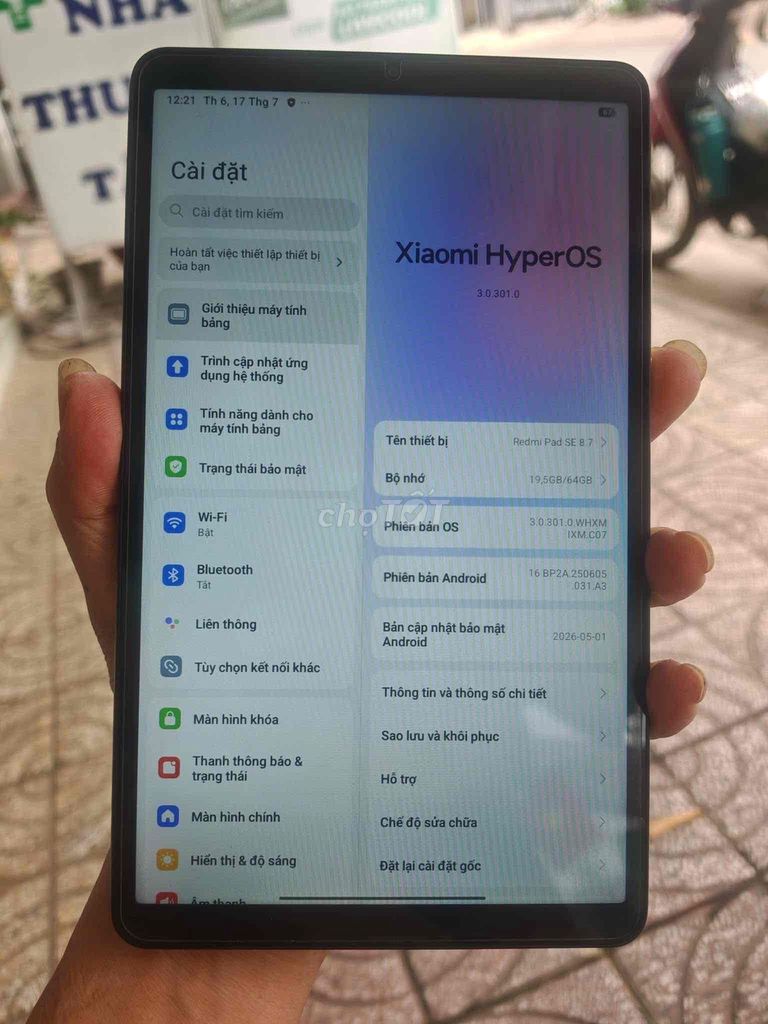 Xiaomi Redmi Pad SE 8.7 4GB/64GB Xám. Mua bán Máy tính bảng tại Quận Bình Tân Tp Hồ Chí Minh được đăng bởi nguyễn sang  hình 1