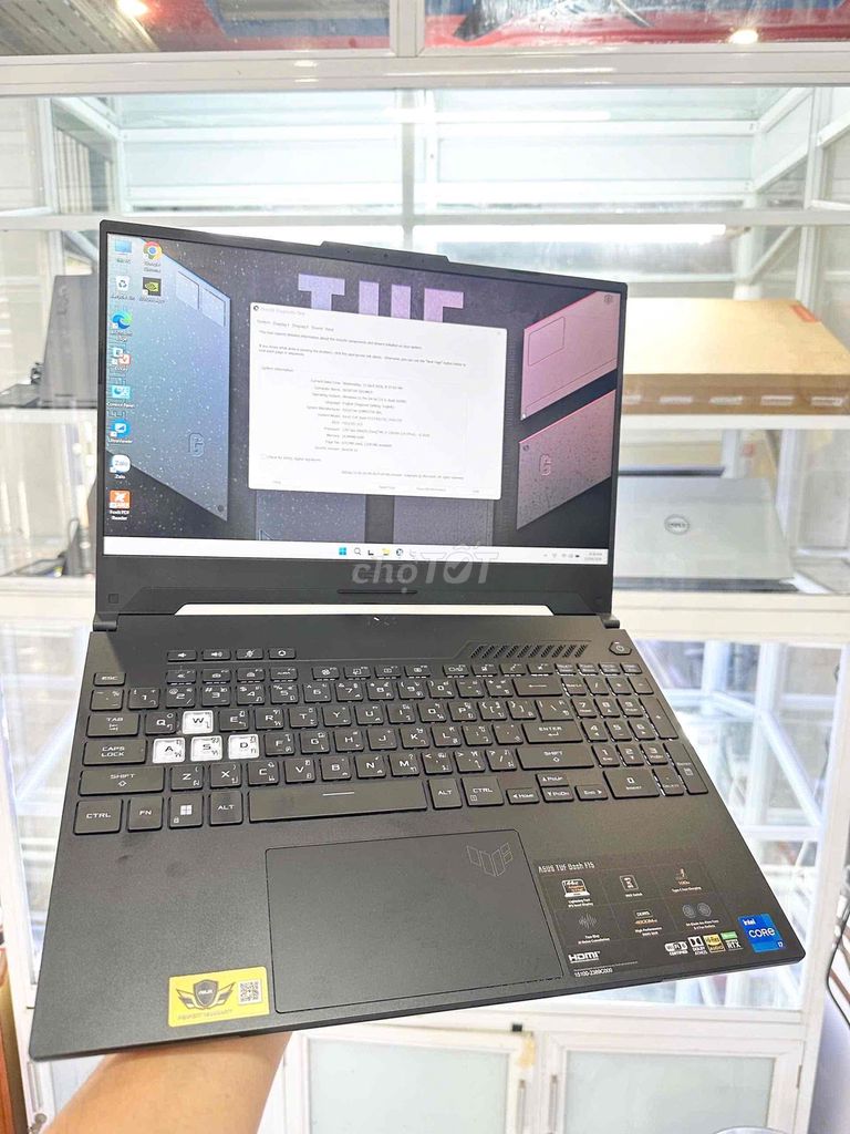 Asus TUF FX517ZC i7-12650H RTX 3050 máy 99,99. Mua bán Laptop tại Thành phố Nha Trang Khánh Hòa được đăng bởi Toàn hình 1
