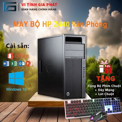 Case Máy Tính Bộ HP Z440 - Xeon 2697 V3 - SSD 256G