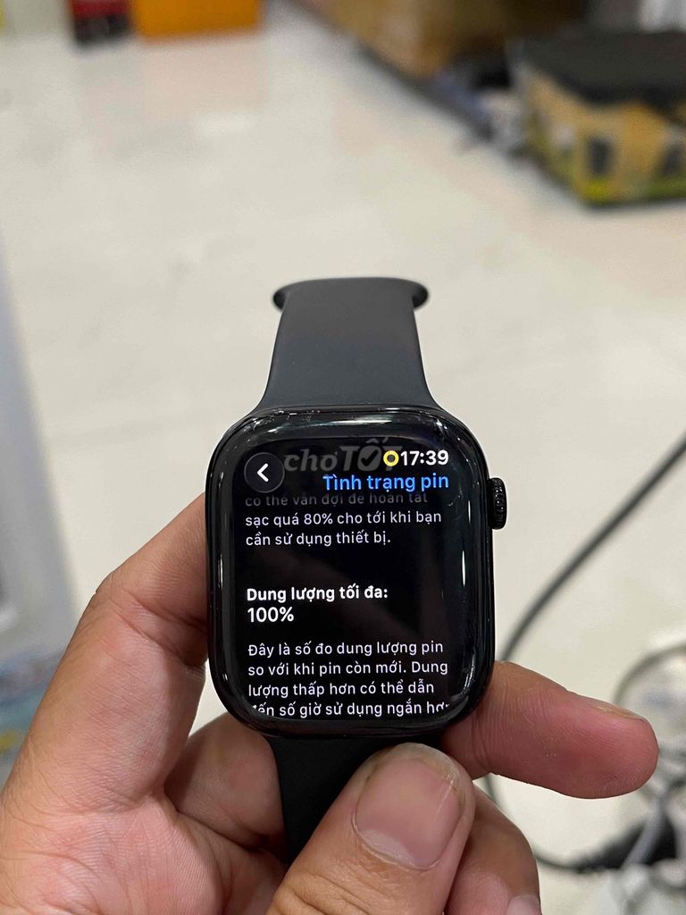 Apple Watch Series 11 GPS Đen 46mm. Mua bán Thiết bị đeo thông minh tại Quận Hải Châu Đà Nẵng được đăng bởi Airpods Chính Hãng Đà Nẵng  hình 1