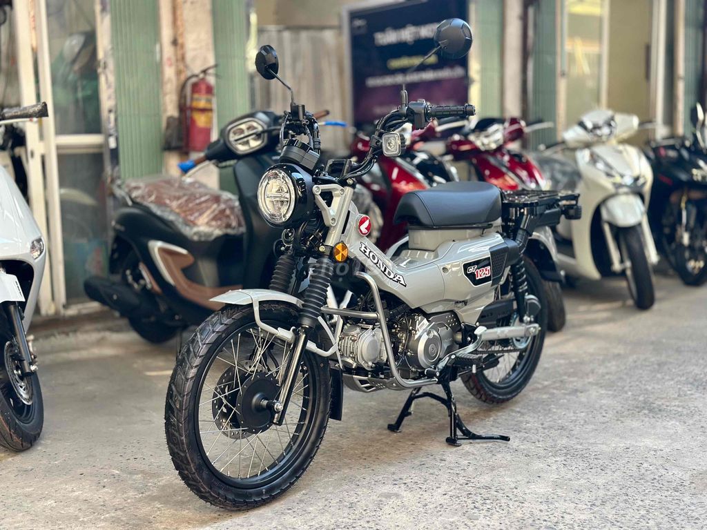 Honda CT125 ABS 2025 Xám xi măng. Mua bán Xe máy tại Quận Cầu Giấy Hà Nội được đăng bởi Tuấn Việt Motor hình 4