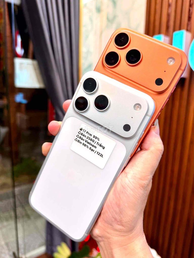 🍎17 Pro Max 256GB  Việt Nam 99%. Mua bán Điện thoại tại Thành phố Huế Thừa Thiên Huế được đăng bởi Hoàng Lộc Smartphone  hình 1