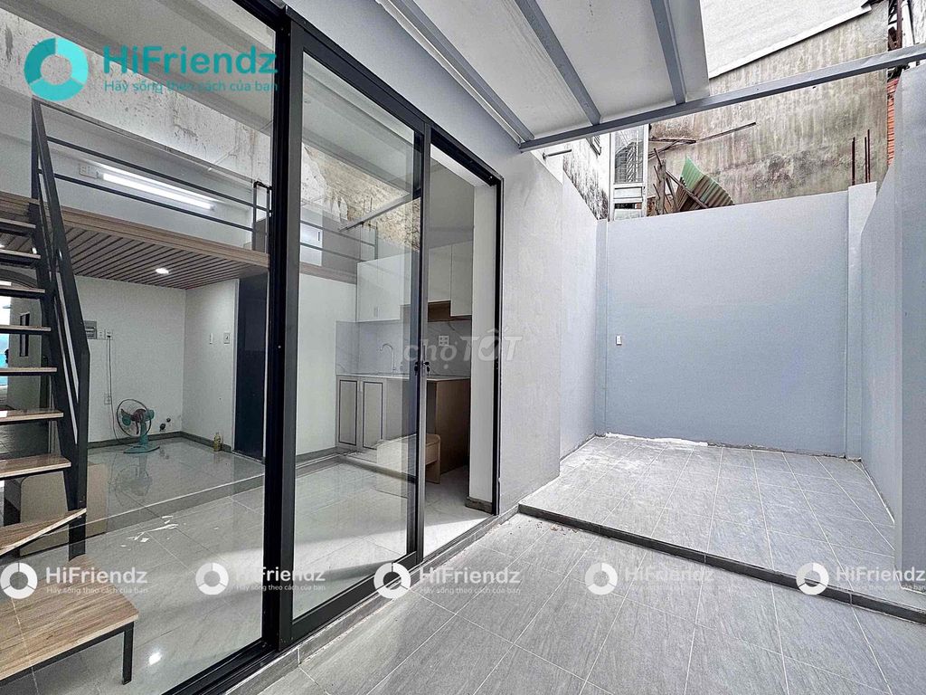 DUPLEX SÂN VƯỜN RIÊNG NHƯ NHÀ NGUYÊN CĂN 1 Trệt 1 lầu