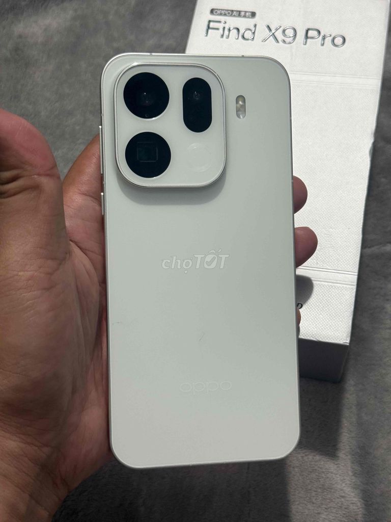 OPPO Find X9 Pro 12GB/256GB Trắng zin fullbox. Mua bán Điện thoại tại Thành phố Vĩnh Long Vĩnh Long được đăng bởi Duy Kha MOBILE hình 1