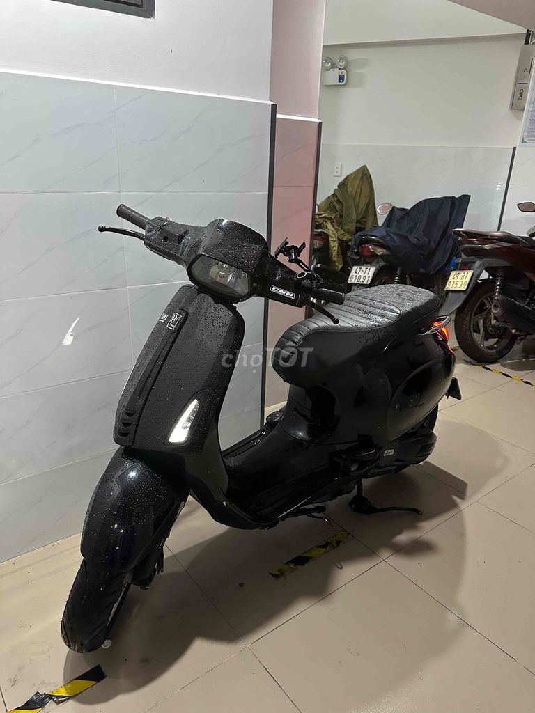 Piaggio Sprint конец 2016 чёрный
