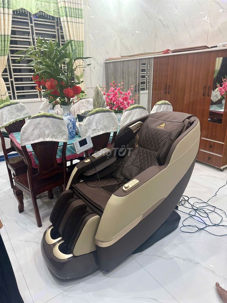 Ghế massage Asama Sonic 3 Nâu Be. Mua bán Bàn ghế tại Thành phố Sa Đéc Đồng Tháp được đăng bởi lantuongasama hình 1
