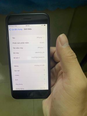 Apple iPhone 7 128GB Đen qte zin