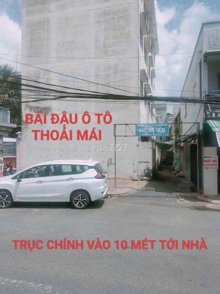 BÁN NHÀ TRỆT LẦU - TRỤC CHÍNH HẺM - CÁCH MT 10M - CÓ CHỖ ĐẬU OTO