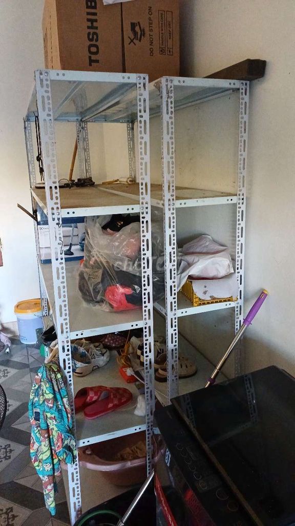 Kệ đa năng Kim loại Trắng 2m x 1.5m. Mua bán Tủ, kệ gia đình tại Huyện Triệu Sơn Thanh Hóa được đăng bởi Ngoc hình 1