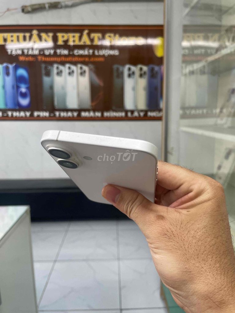 iPhone 16 Plus 128GB Trắng Quốc tế LL/a. Mua bán Điện thoại tại Quận Bình Tân Tp Hồ Chí Minh được đăng bởi Thuận Phát Store hình 1