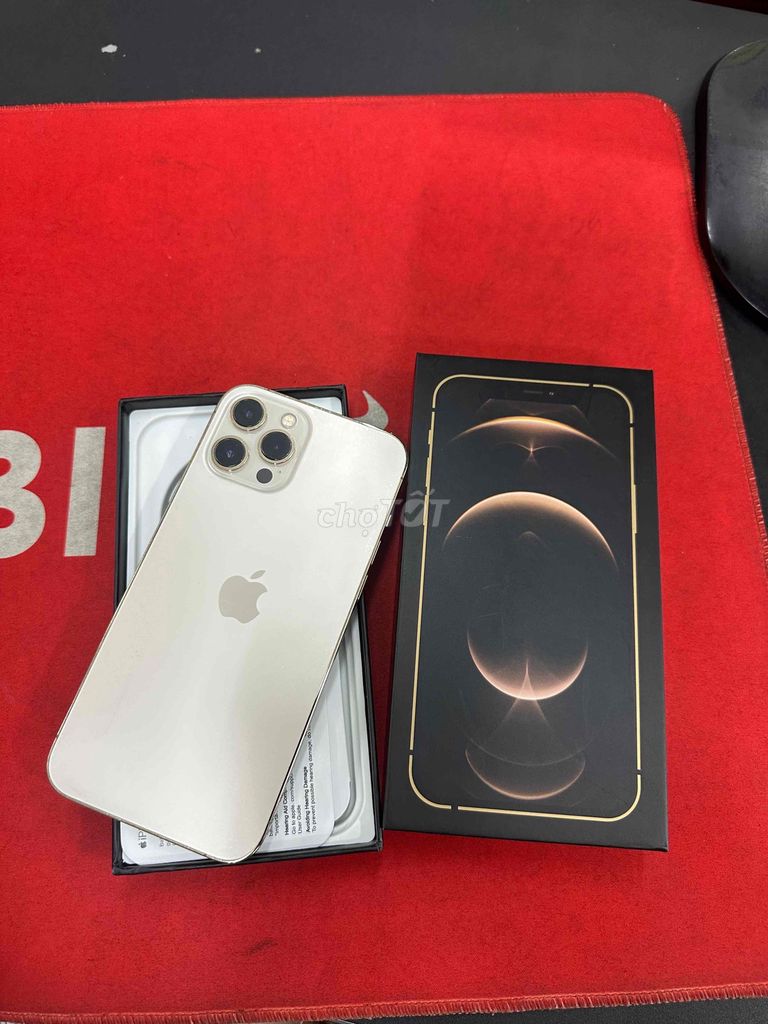 iPhone 12 Pro Max quốc tế 256GB Vàng 99% full box. Mua bán Điện thoại tại Quận Gò Vấp Tp Hồ Chí Minh được đăng bởi Tony Mobile hình 1