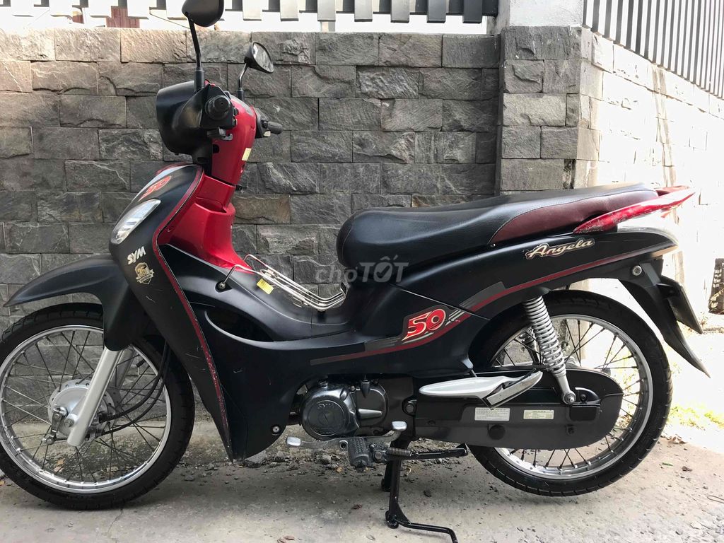 SYM Angela 2018 50cc Đen Đỏ. Mua bán Xe máy tại Quận Bình Tân Tp Hồ Chí Minh được đăng bởi Lê Văn Khang hình 1