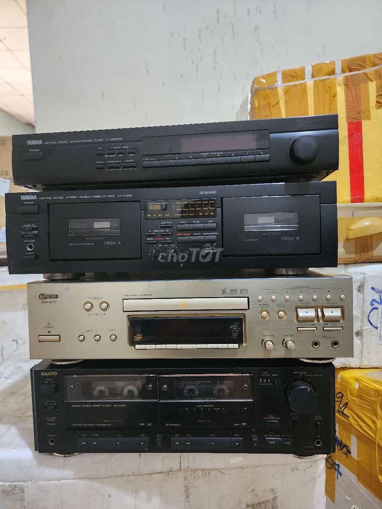 Đầu deck cassette yamaha va tuner. dvd . Mua bán Tivi, Âm thanh tại Quận Nam Từ Liêm Hà Nội được đăng bởi Quốc khánh  hình 1